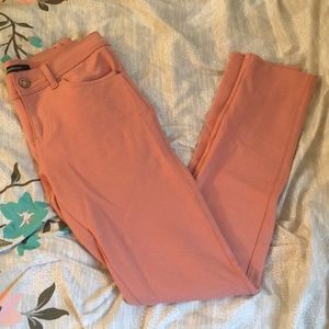 Pink Forever 21 Jeggings